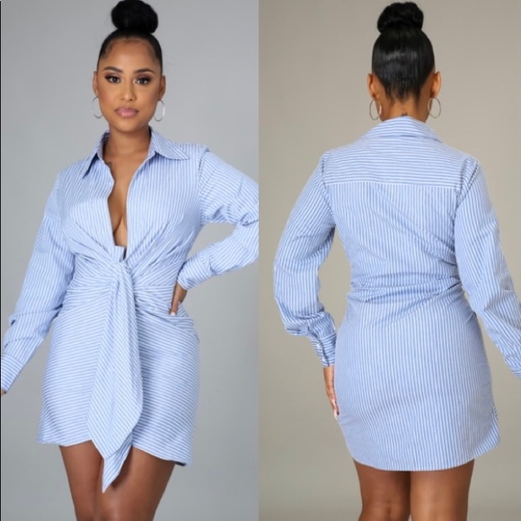 Dresses & Skirts - His Shirt and Tie Dress